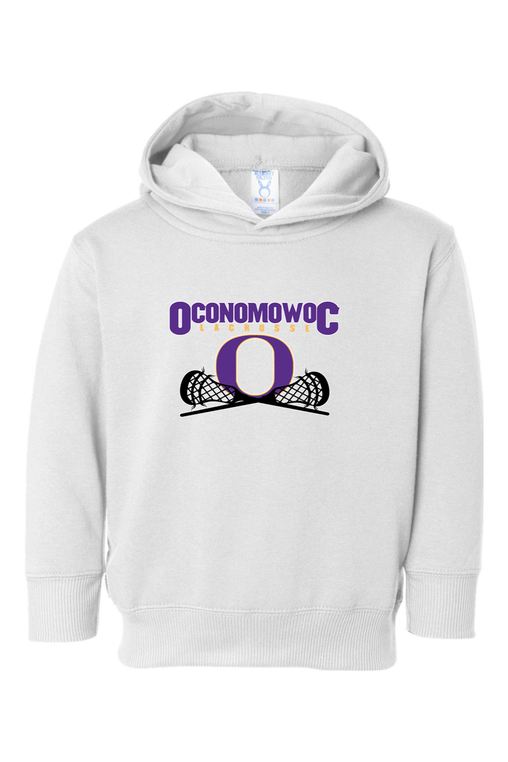 Oconomowoc Lacrosse Toddler Fleece Hoodie Signature Lacrosse
