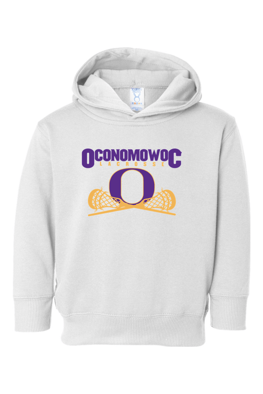 Oconomowoc Lacrosse Toddler Fleece Hoodie Signature Lacrosse