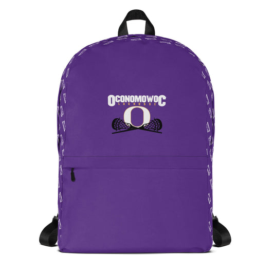 Oconomowoc Lacrosse Travel Backpack Signature Lacrosse