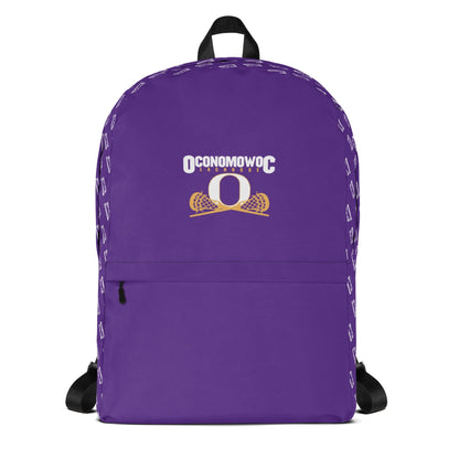 Oconomowoc Lacrosse Travel Backpack Signature Lacrosse