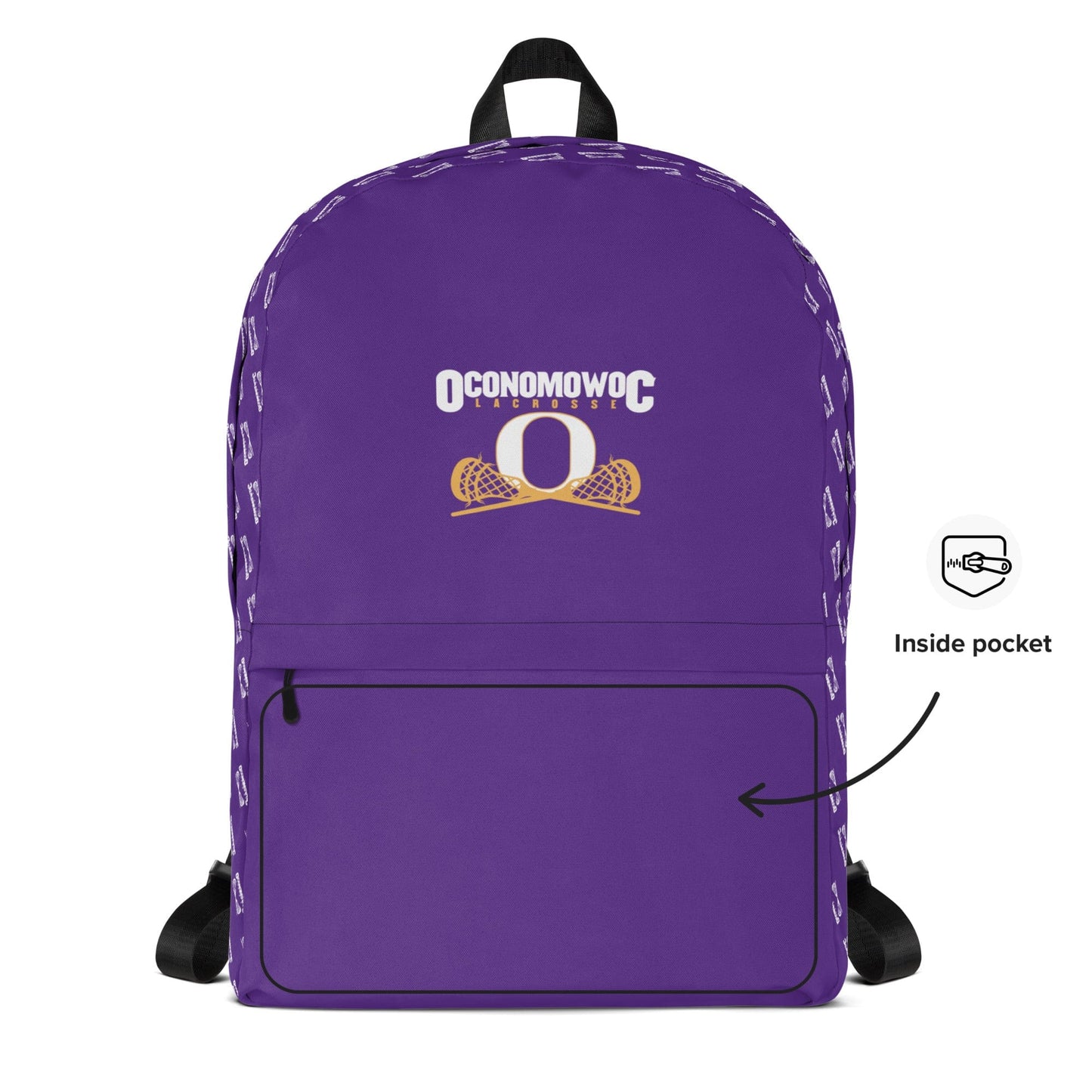 Oconomowoc Lacrosse Travel Backpack Signature Lacrosse