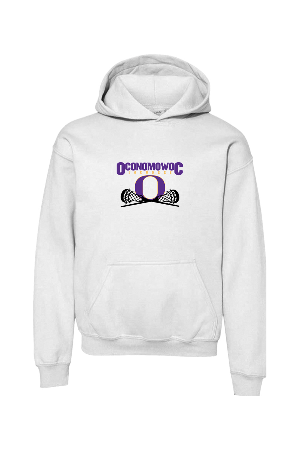 Oconomowoc Lacrosse Youth Hoodie Signature Lacrosse
