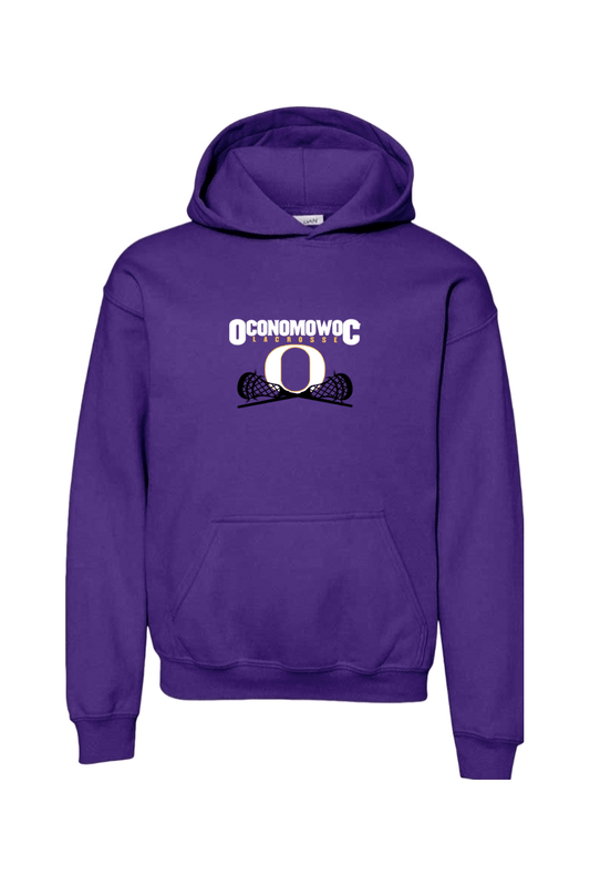 Oconomowoc Lacrosse Youth Hoodie Signature Lacrosse