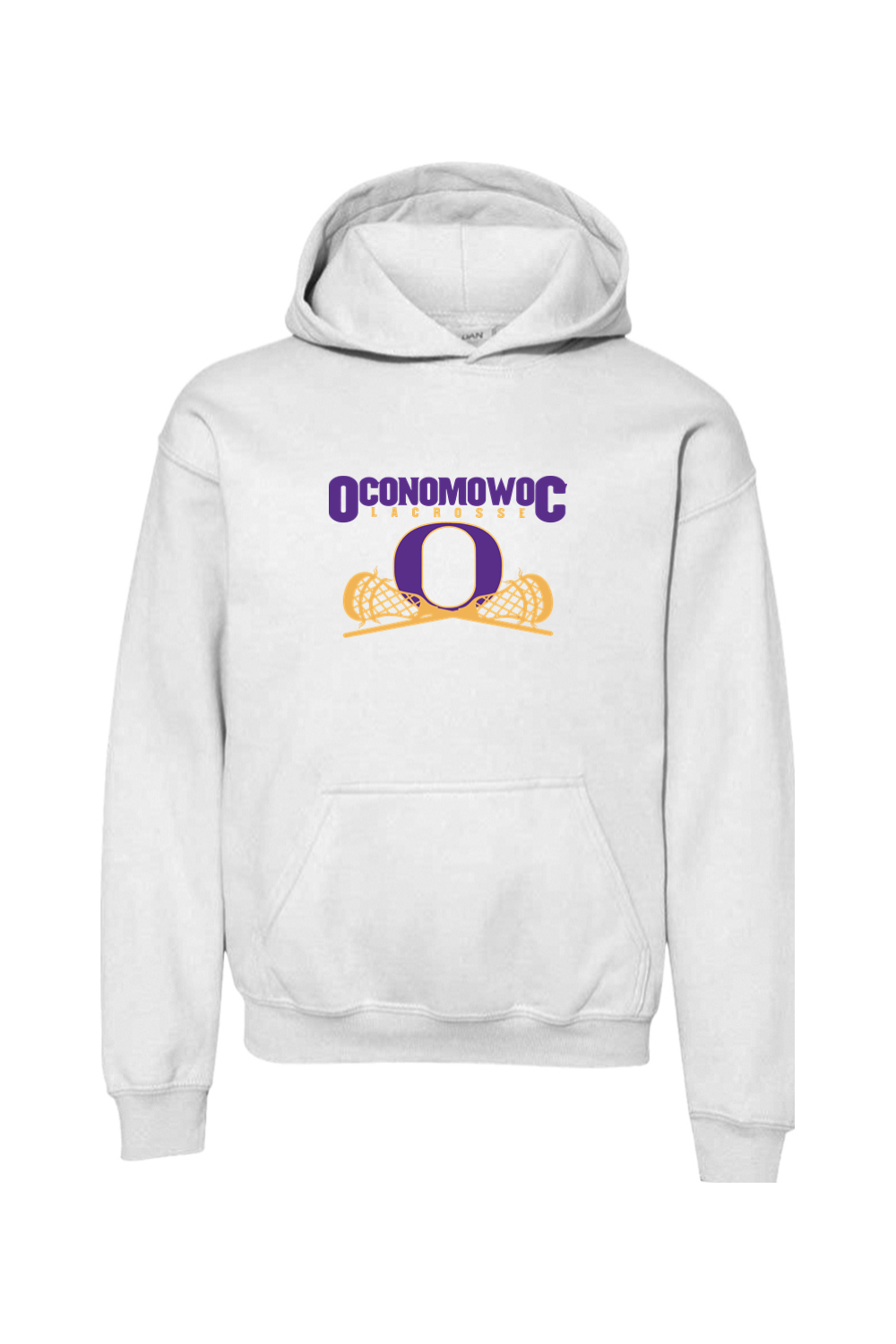 Oconomowoc Lacrosse Youth Hoodie Signature Lacrosse