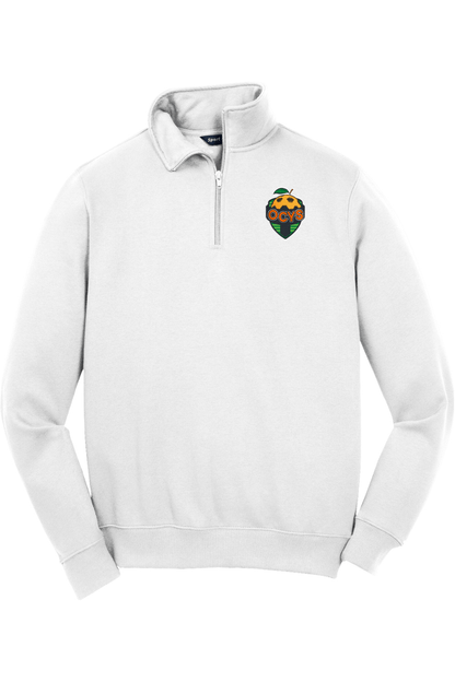 OCYS Adult Embroidered Quarter-Zip Pullover Signature Lacrosse