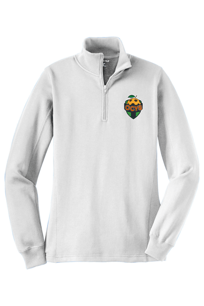 OCYS Adult Women's Embroidered Quarter-Zip Pullover Signature Lacrosse