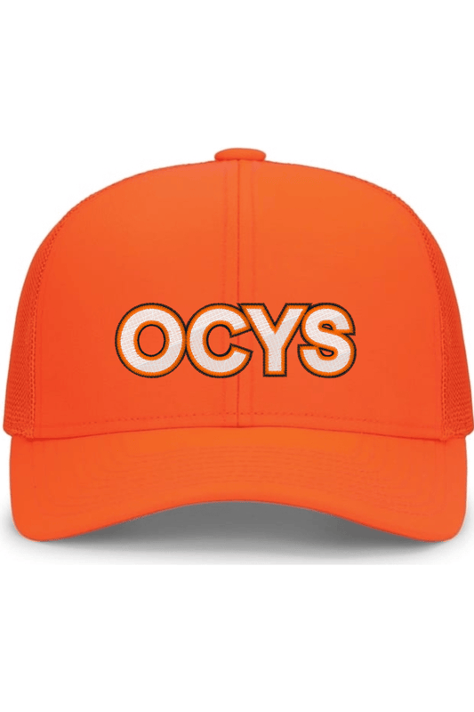 OCYS Embroidered Trucker Hat Signature Lacrosse