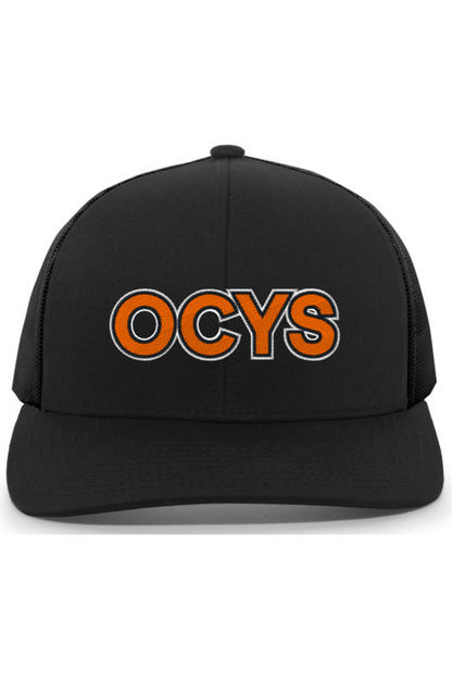 OCYS Embroidered Trucker Hat Signature Lacrosse