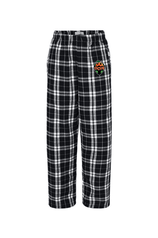 OCYS Youth Flannel Pants Signature Lacrosse