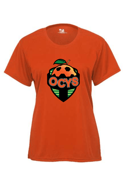 OCYS Youth Girl's Athletic T-Shirt Signature Lacrosse