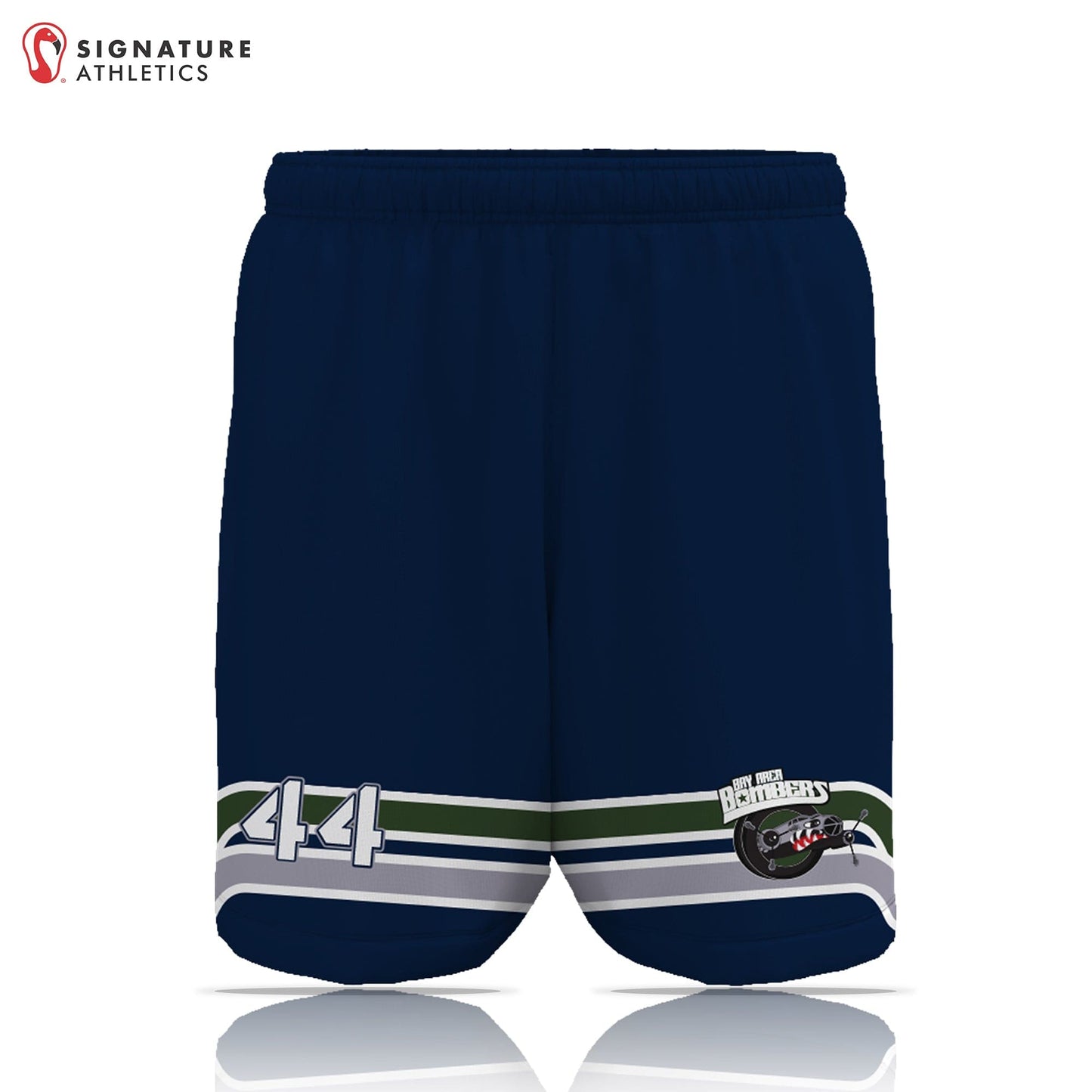 Odyssey Lacrosse League Bay Area Men's Blue Game Shorts Signature Lacrosse