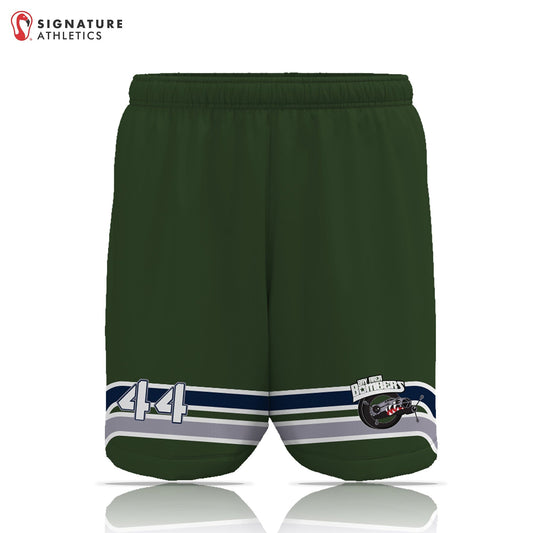 Odyssey Lacrosse League Bay Area Men's Green Game Shorts Signature Lacrosse