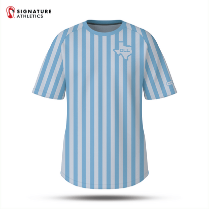 Odyssey Lacrosse League Blue Referee Tech Tee Signature Lacrosse