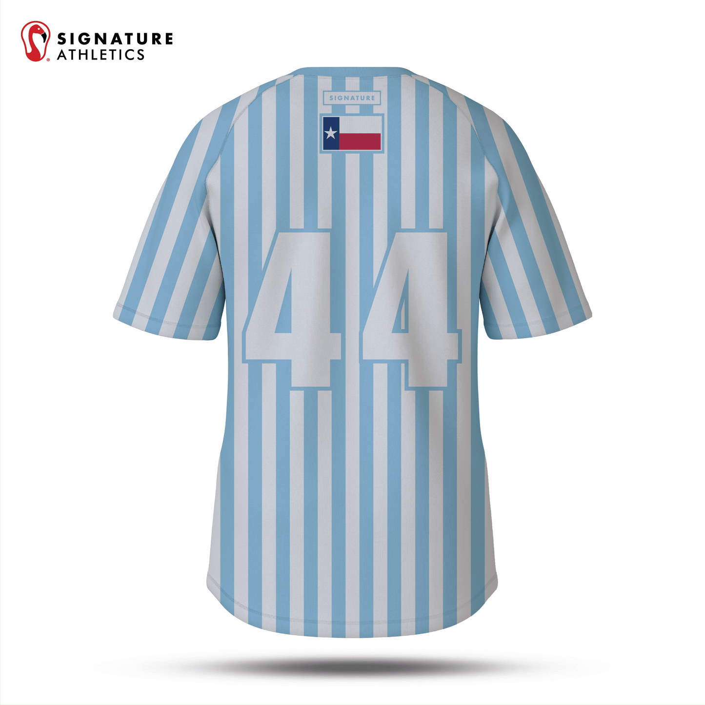 Odyssey Lacrosse League Blue Referee Tech Tee Signature Lacrosse