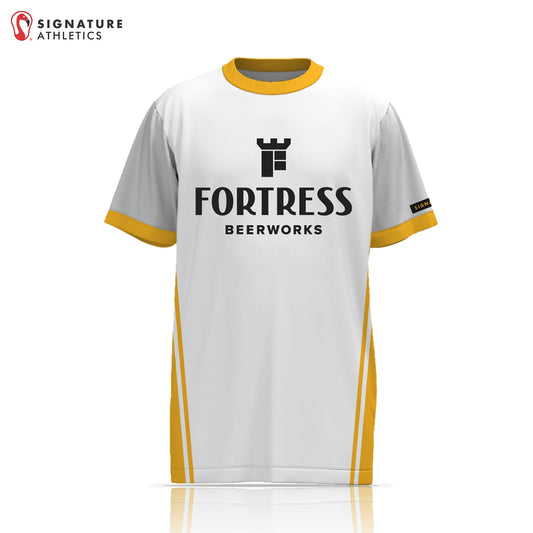 Odyssey Lacrosse League Fortress Men's Player Short Sleeve Tech Tee: Fortress 101-199 Signature Lacrosse