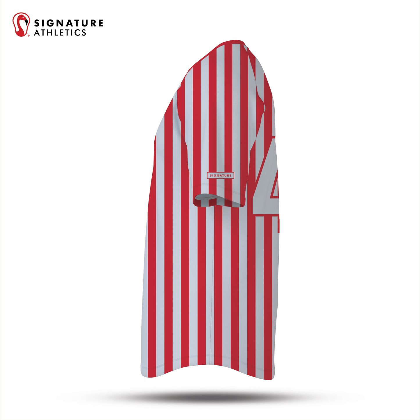 Odyssey Lacrosse League Red Referee Tech Tee Signature Lacrosse