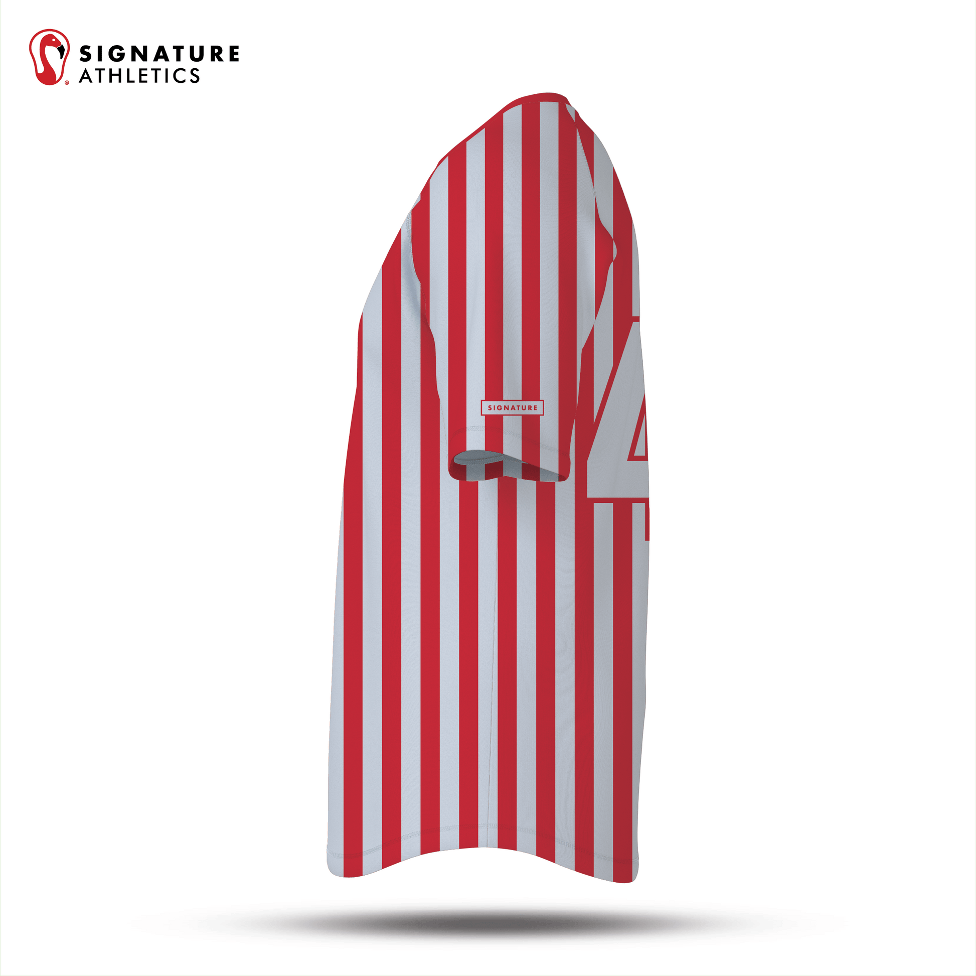 Odyssey Lacrosse League Red Referee Tech Tee Signature Lacrosse