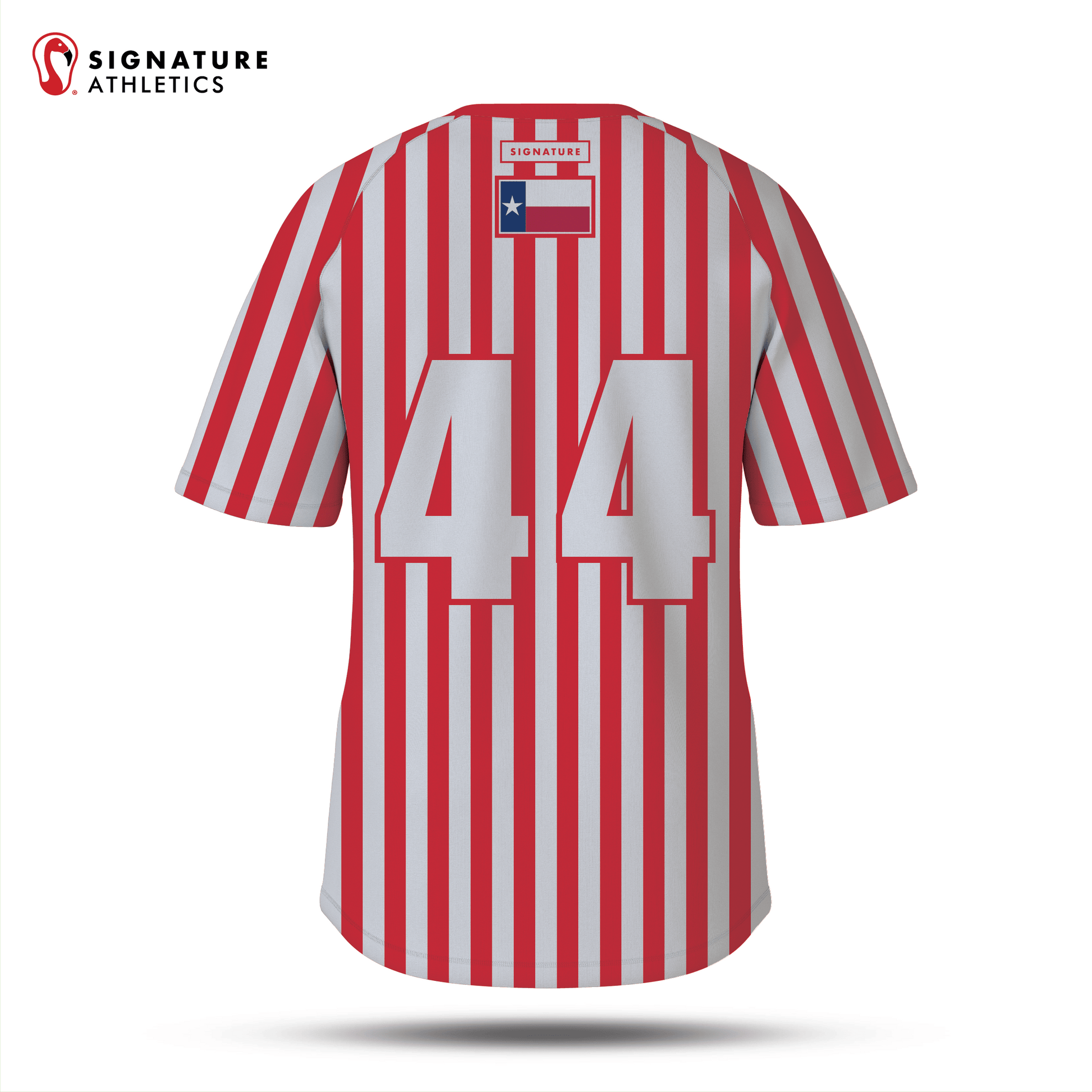 Odyssey Lacrosse League Red Referee Tech Tee Signature Lacrosse