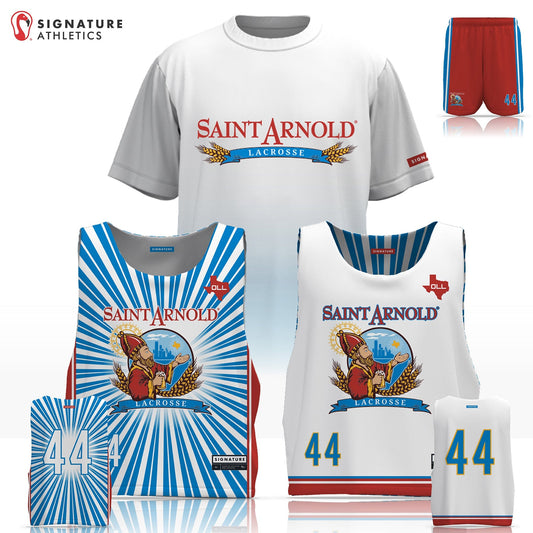 Odyssey Lacrosse League St. Arnold Men's 3 Piece Player Package: St Arnold 101-199 Signature Lacrosse