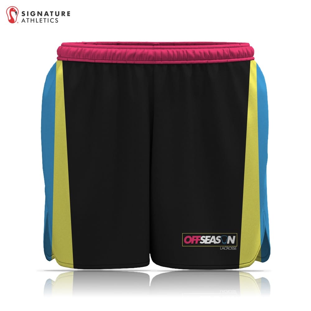 Offseason Lacrosse Women's Basic Shorts Black Signature Lacrosse