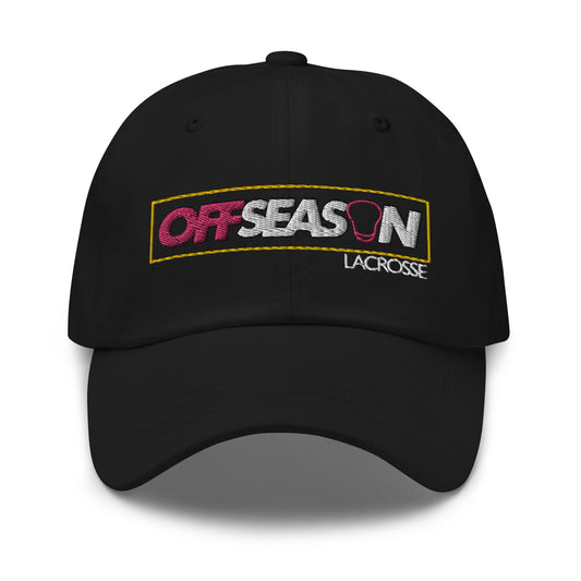 Offseason LC Embroidered Dad Hat Signature Lacrosse