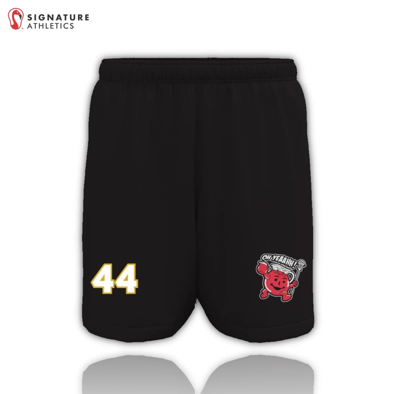 Oh Yeah! Lacrosse Men's Game Short Signature Lacrosse