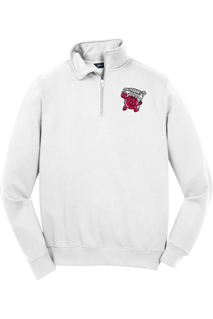 Oh Yeah LC Adult Embroidered Quarter-Zip Pullover Signature Lacrosse