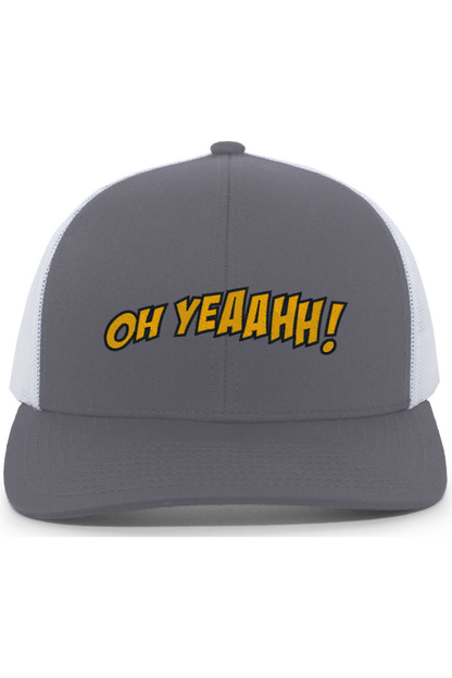 Oh Yeah LC Embroidered Trucker Hat Signature Lacrosse