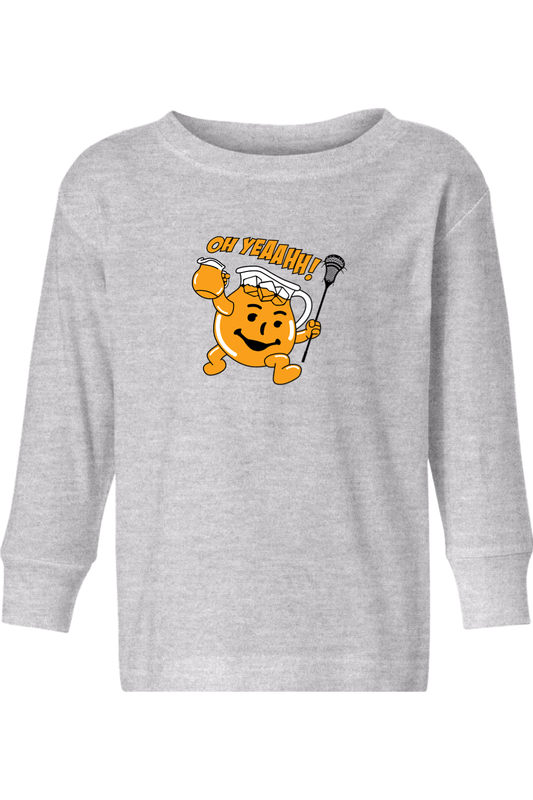 Oh Yeah LC Toddler Long Sleeve T-Shirt Signature Lacrosse