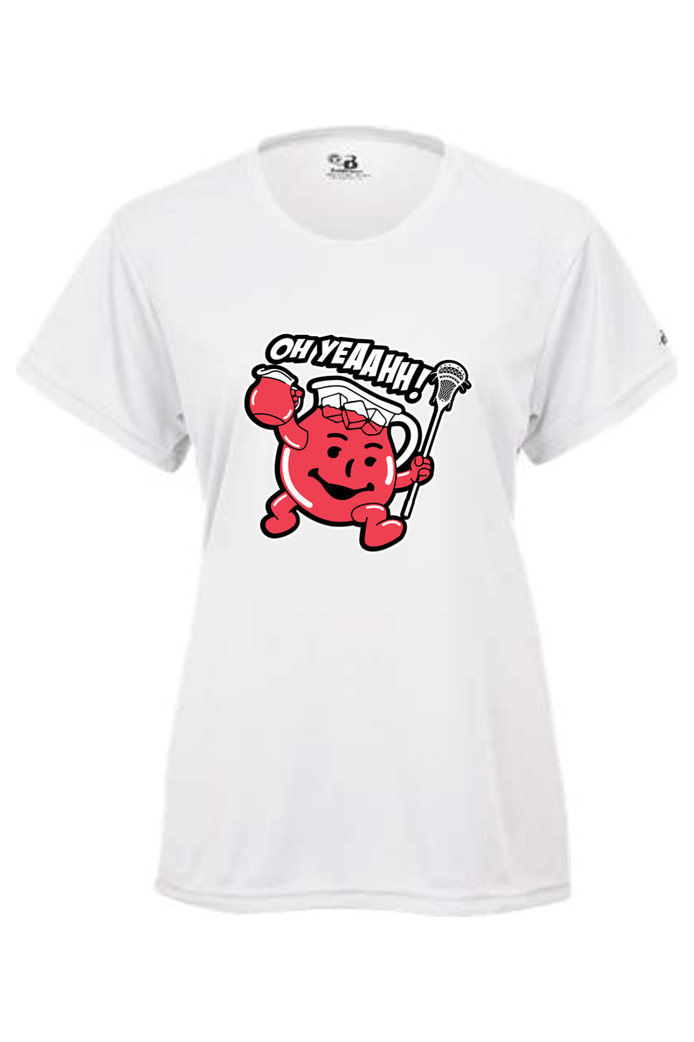 Oh Yeah LC Youth Girl's Athletic T-Shirt Signature Lacrosse