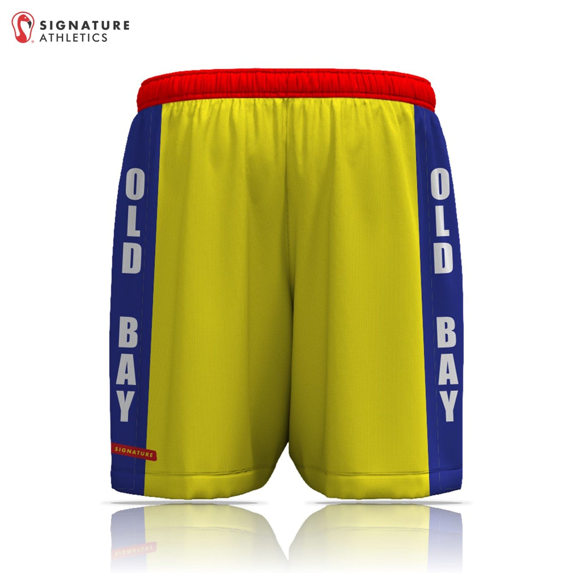 Old Bay Lacrosse Men's Pro Game Shorts Signature Lacrosse