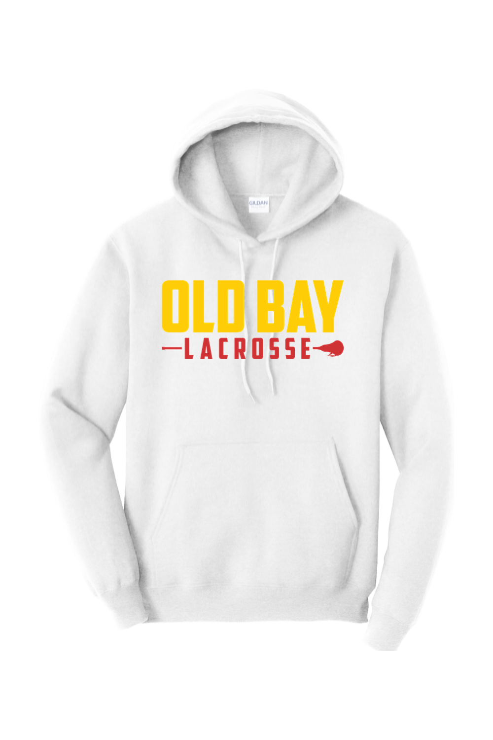 Old Bay LC Adult Heavyweight Hoodie Signature Lacrosse