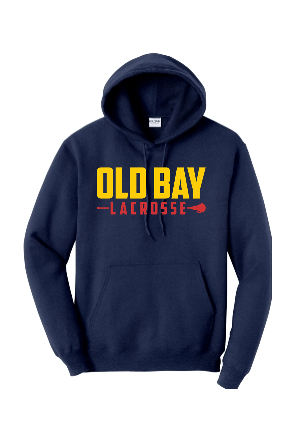 Old Bay LC Adult Heavyweight Hoodie Signature Lacrosse