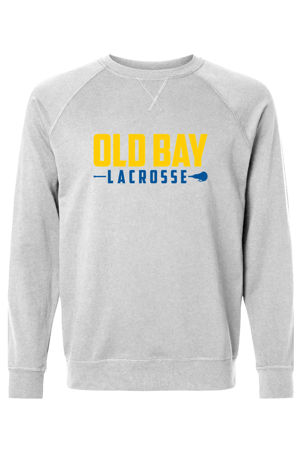 Old Bay LC Adult Heavyweight Raglan Long Sleeve Signature Lacrosse