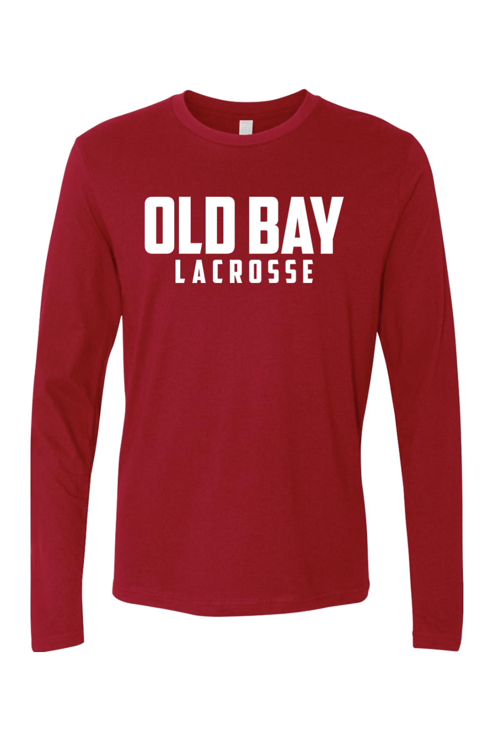 Old Bay LC Adult Long Sleeve T-Shirt Signature Lacrosse
