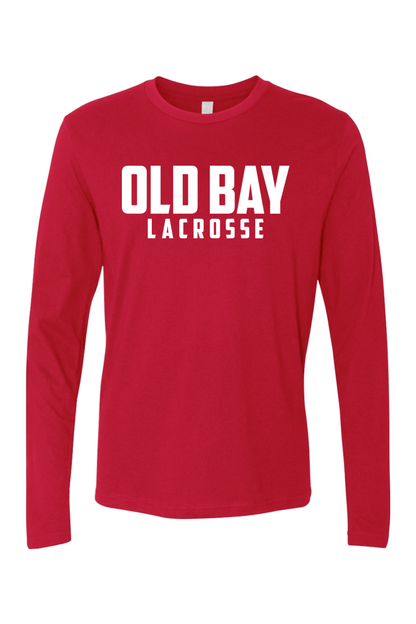 Old Bay LC Adult Long Sleeve T-Shirt Signature Lacrosse