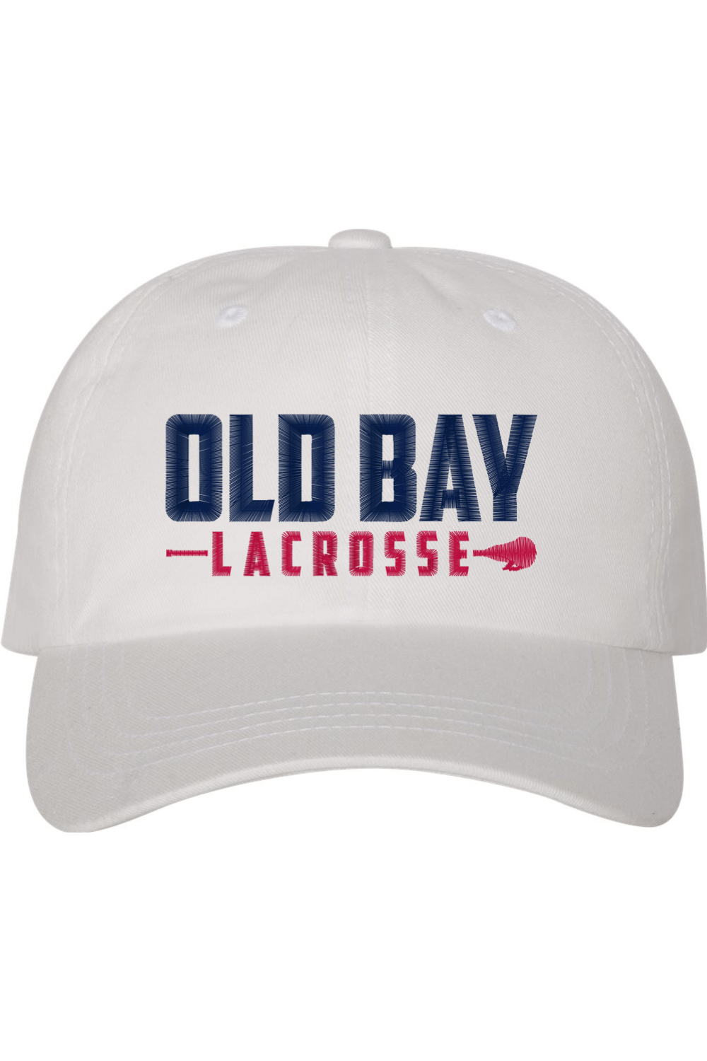 Old Bay LC Embroidered Dad Hat Signature Lacrosse