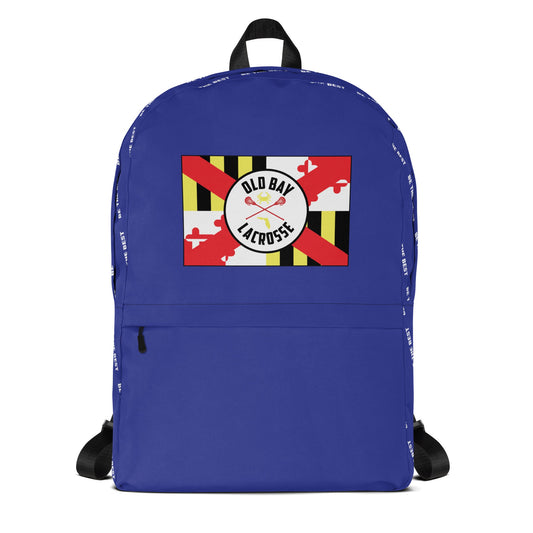 Old Bay LC Sublimated Travel Backpack Signature Lacrosse