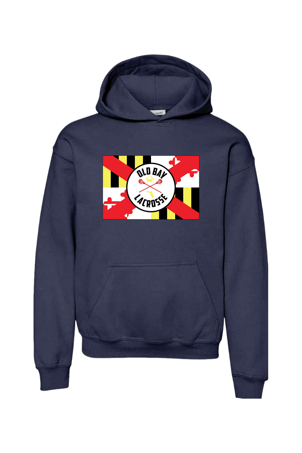 Old Bay LC Youth Hoodie Signature Lacrosse