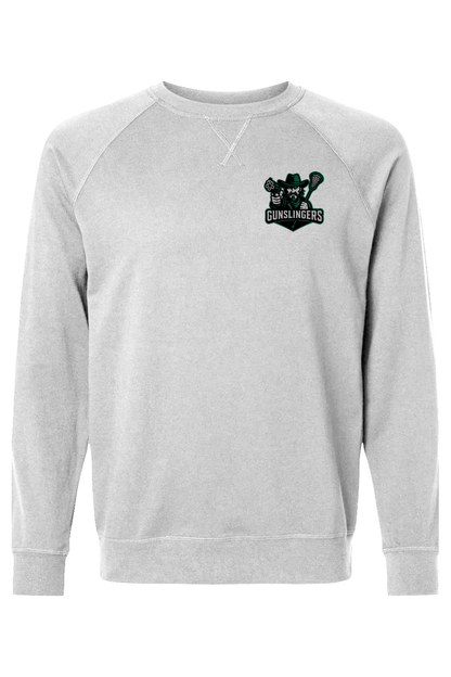 Old Dogs Lacrosse Adult Heavyweight Raglan Long Sleeve Signature Lacrosse