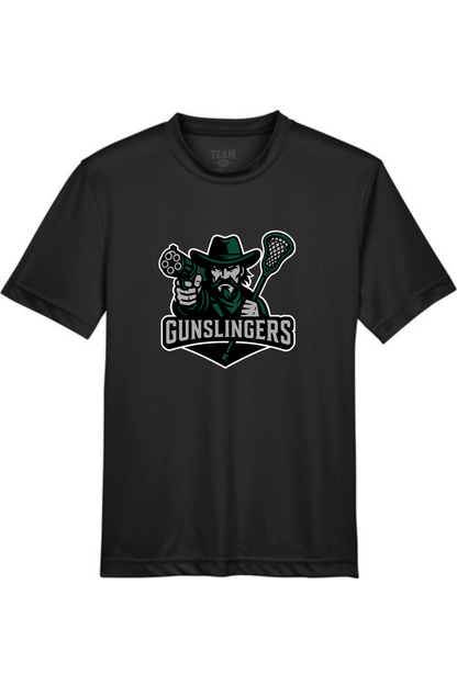 Old Dogs Lacrosse Youth Athletic T-Shirt Signature Lacrosse