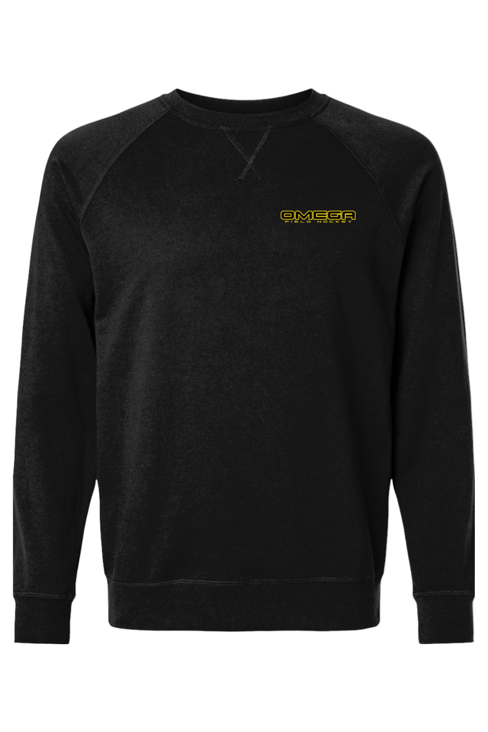 Omega Field Hockey Adult Heavyweight Raglan Long Sleeve Signature Lacrosse