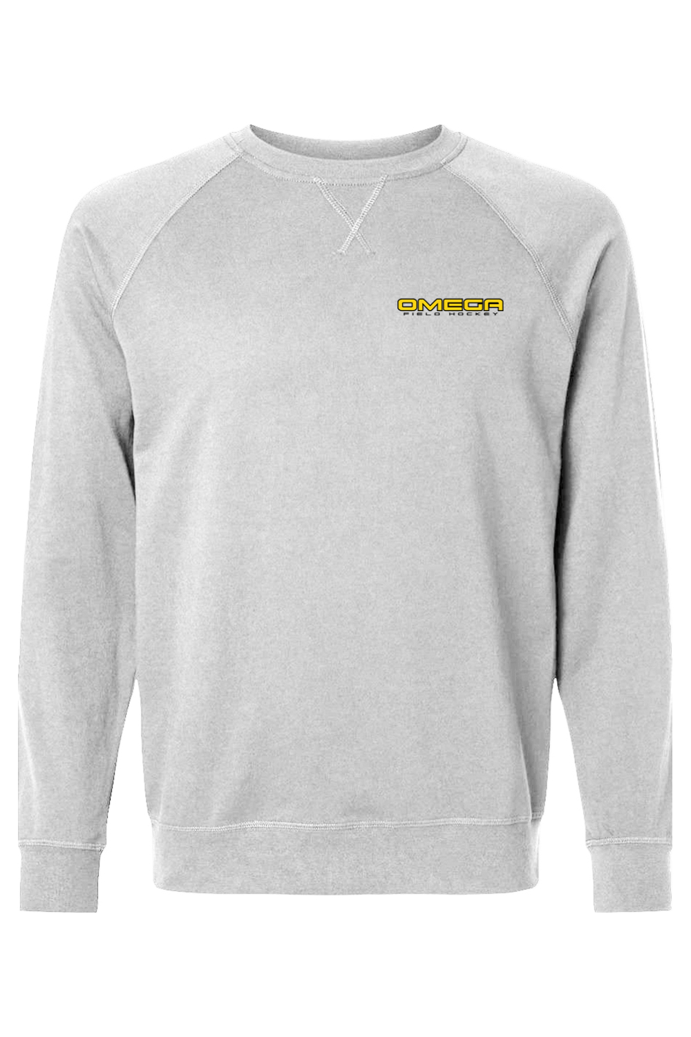 Omega Field Hockey Adult Heavyweight Raglan Long Sleeve Signature Lacrosse
