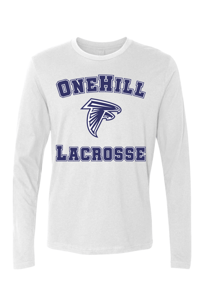 OneHill Lacrosse Adult Long Sleeve T-Shirt Signature Lacrosse