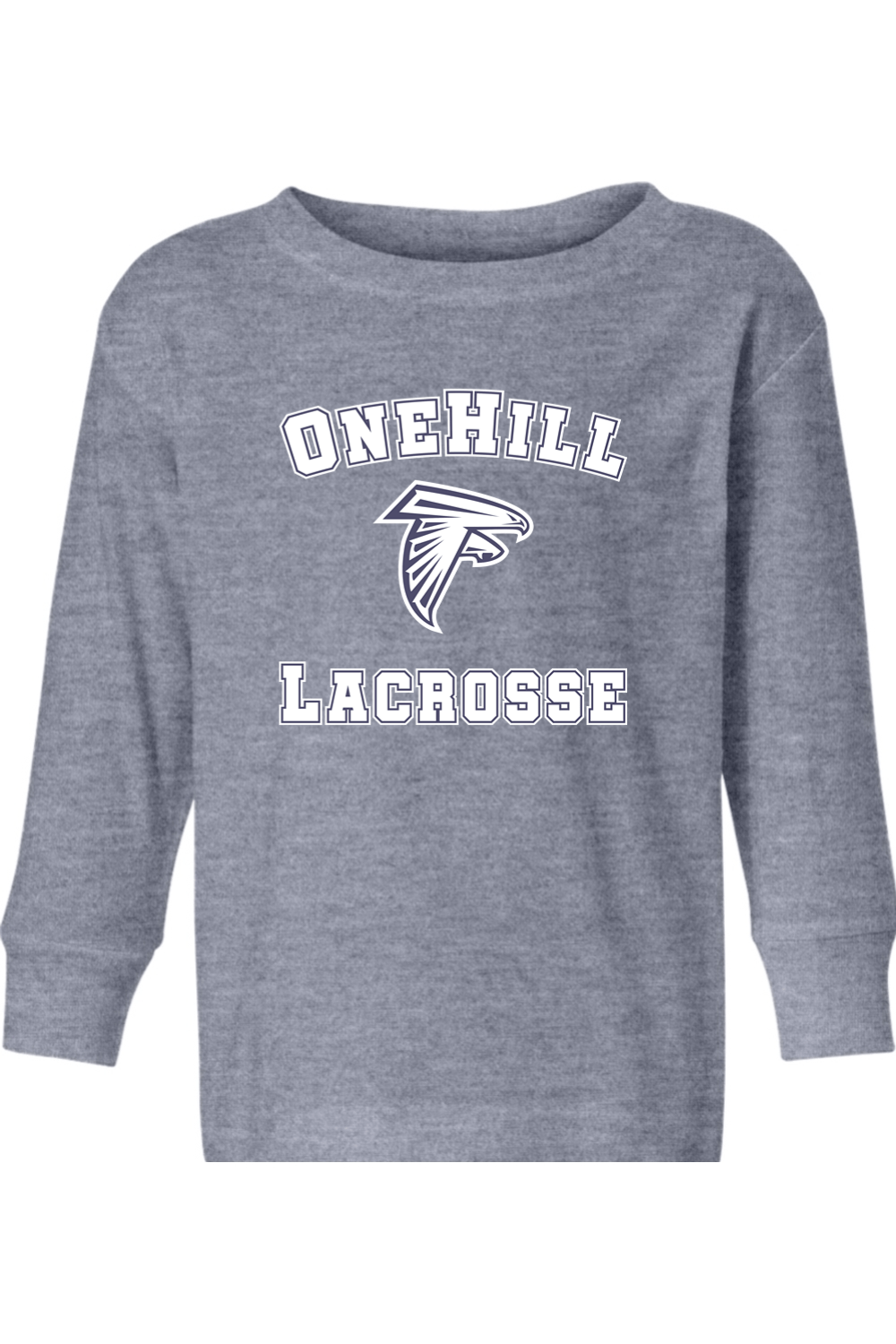 OneHill Lacrosse Toddler Long Sleeve T-Shirt Signature Lacrosse