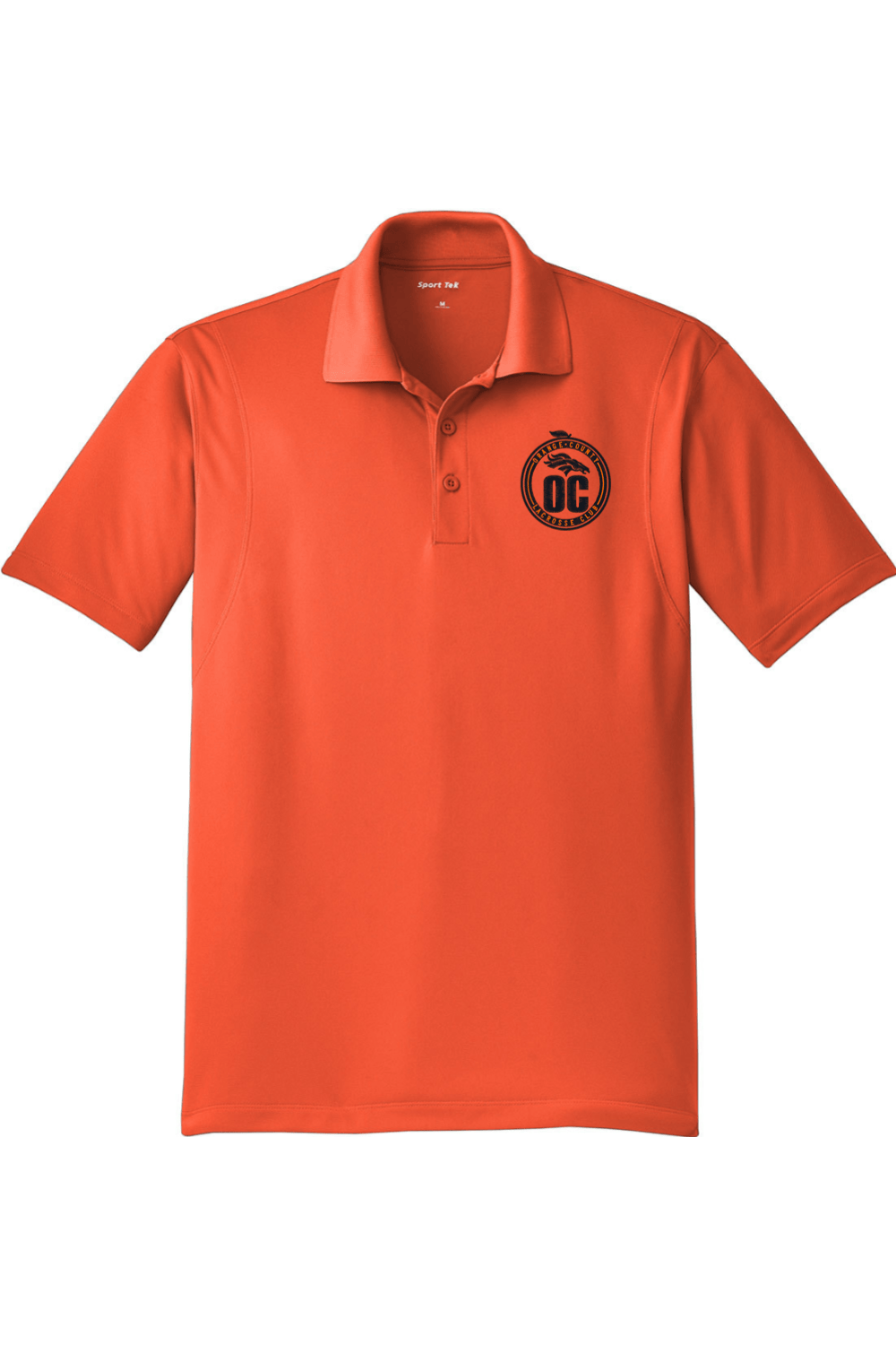 Orange County LC Adult Embroidered Athletic Polo Signature Lacrosse