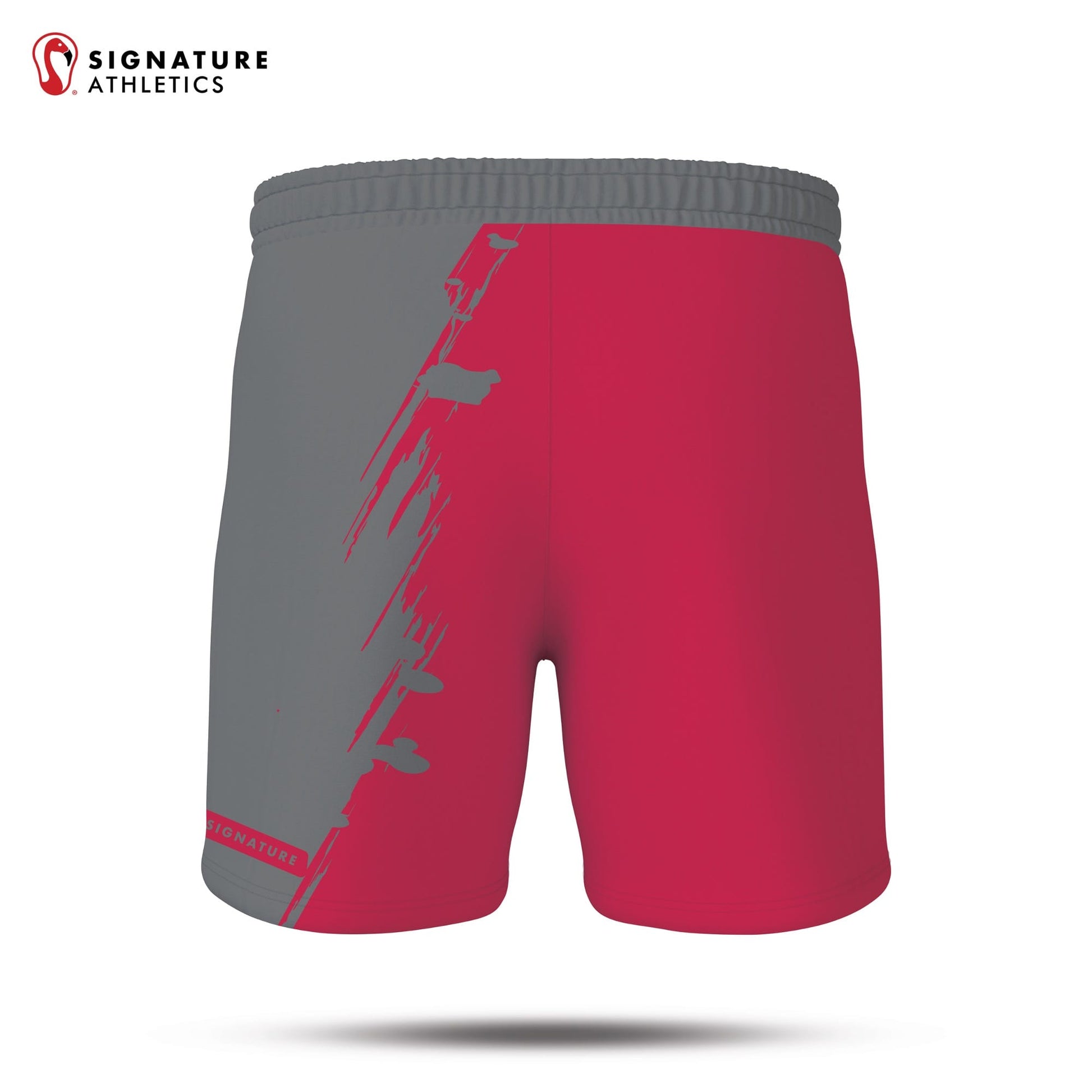 Orange County Youth Soccer Crimson/Anthracite Boy's Game Shorts Signature Lacrosse