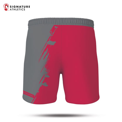 Orange County Youth Soccer Crimson/Anthracite Boy's Game Shorts Signature Lacrosse