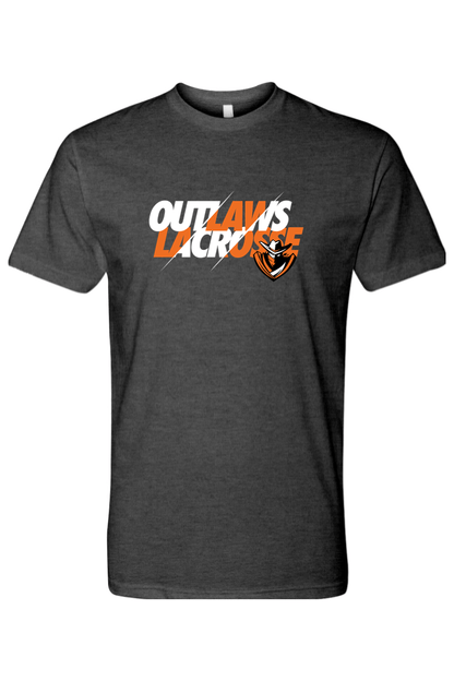 Outlaws Lacrosse Adult Men's T-Shirt Signature Lacrosse