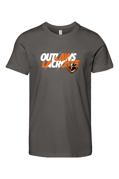 Outlaws Lacrosse Youth Lifestyle T-Shirt Signature Lacrosse